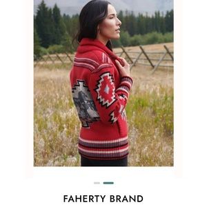 FAHERTY Steven Paul Judd cardigan jacket